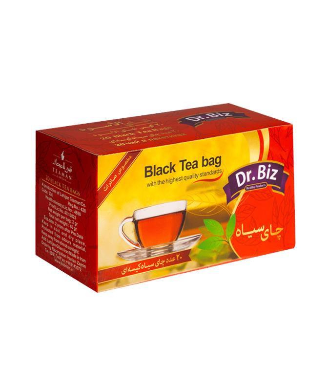 پک ۴ عددی چای کیسه ای معطر و طبیعی تیمن دکتر بیز | Dr.Biz