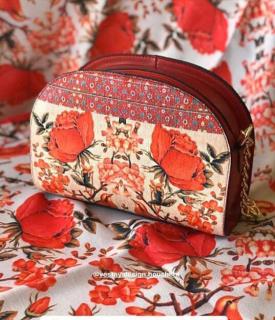 ست کیف دانژه و روسری نخی