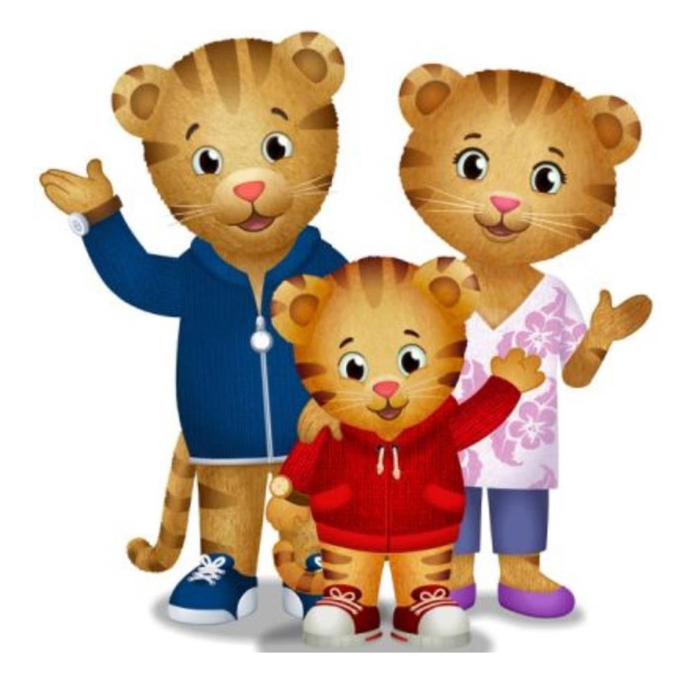 دی وی دی Daniel Tigers