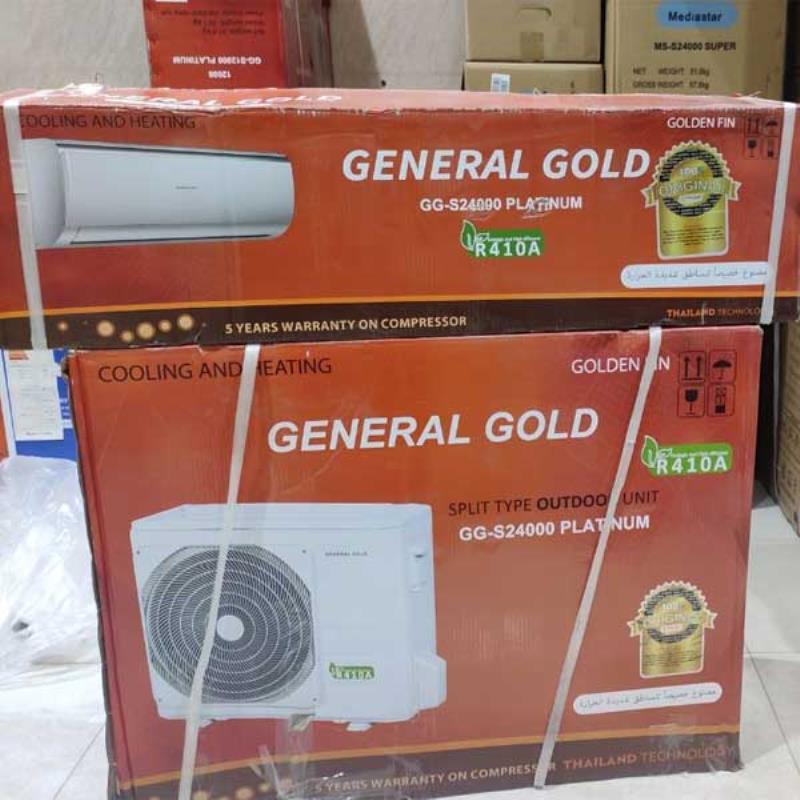 کولر گازی12000سردوگرم جنرال گلد پلاتینیوم GG-TS12000 Platinum