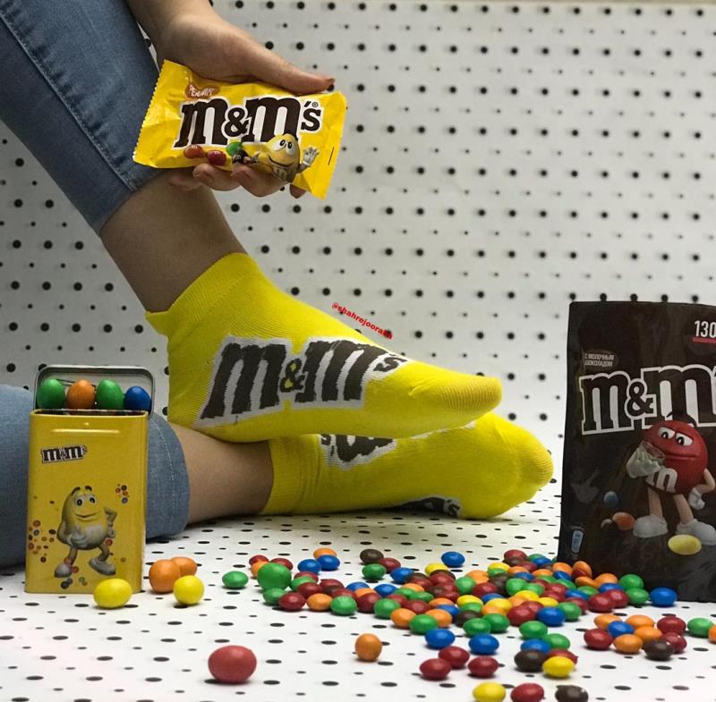 جوراب مچی m&m’s