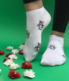 جوراب مچی طرح گاو