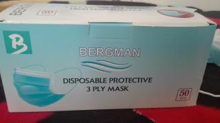 ماسک سه لایه ملت دار