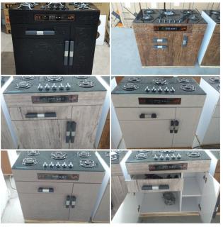 اجاق طرح فر چوبی