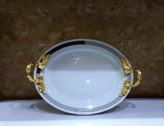 رولت خوری بیضی دسته دار