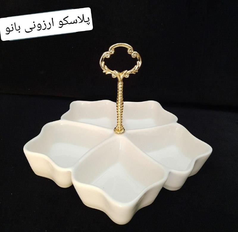 اردورخوری سرامیکی طرح لاله ۵ خانه