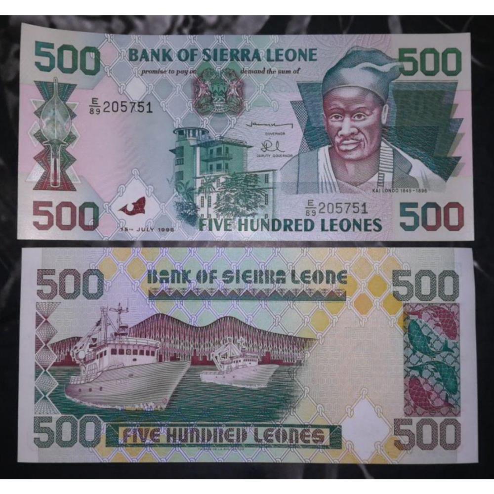 عکس محصول 500 لئون سیرالئون جفت بانکی