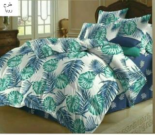 روتختی کتان نخ ابریشم دورو (دو نفره)