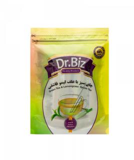 دمنوش چایی سبز و علف لیمو قاشقی ۱۲ عددی Dr.BIZ