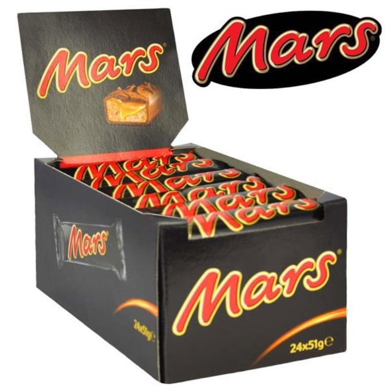 شکلات مارس بسته 24 عددی(محصول کشور هلند)
