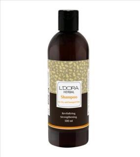 شامپو گیاهی موهای خشک و آسیب دیده لدروا هربال