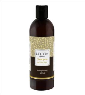شامپو گیاهی مناسب موهای چرب لدورا هربال