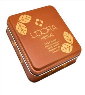 ماسک پودری اسپیرولینا آب رسان لدورا هربال