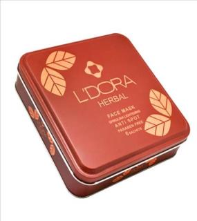 ماسک پودری اسپیرولینا روشن کننده لدورا هربال