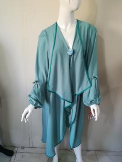 مانتو کرپ حریر شالی