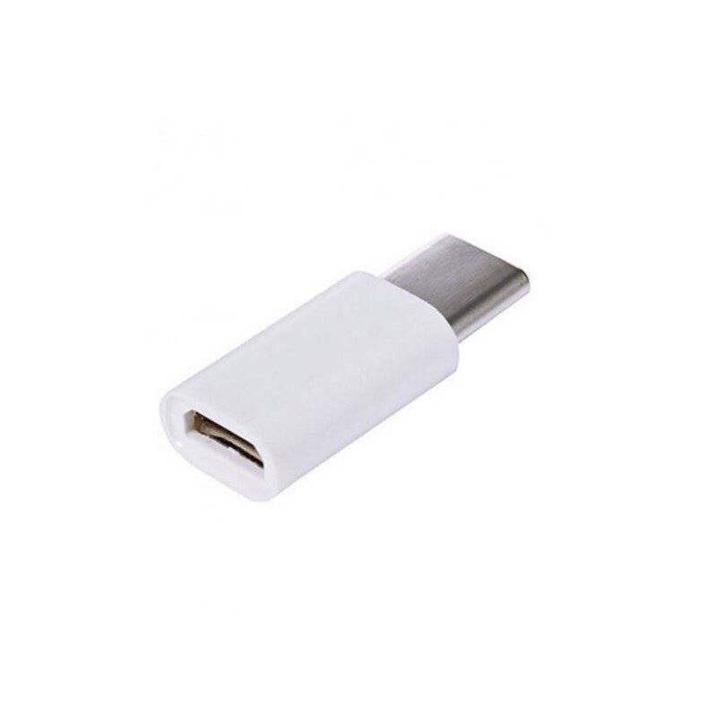 مبدل micro USB به TYPE-C سفید