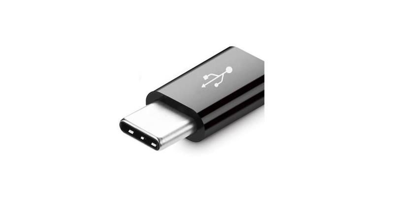 مبدل micro USB به TYPE-C مشکی