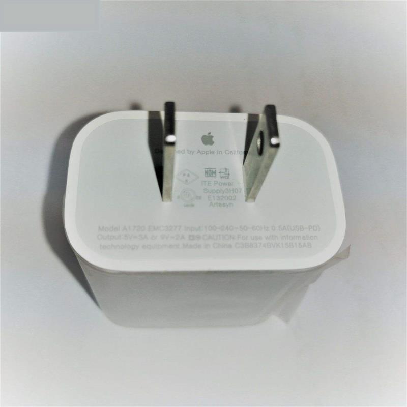 شارژر دیواری اپل Apple مدل A1720