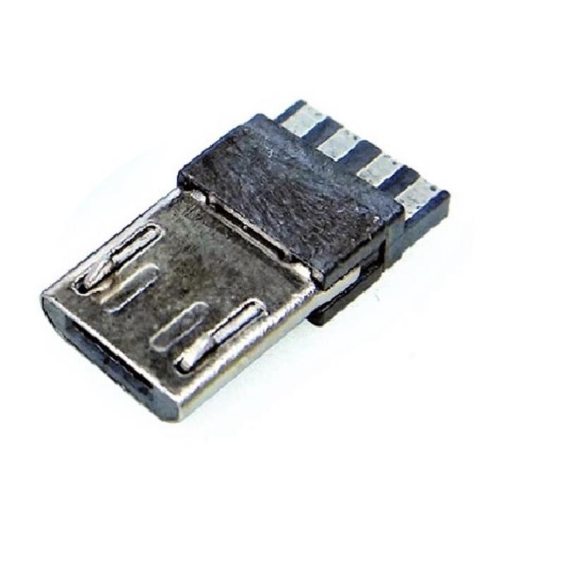 سوکت نری MicroUSB مدل 4PIN بسته 5 عددی