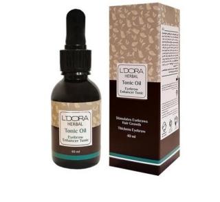 تونیک تقویت کننده ابرو گیاهی لدورا هربال 40 میلی لیتر