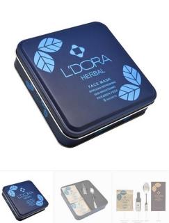 ماسک پودری اسپیرولینا شاداب کننده لدورا هربال ۶ عددی