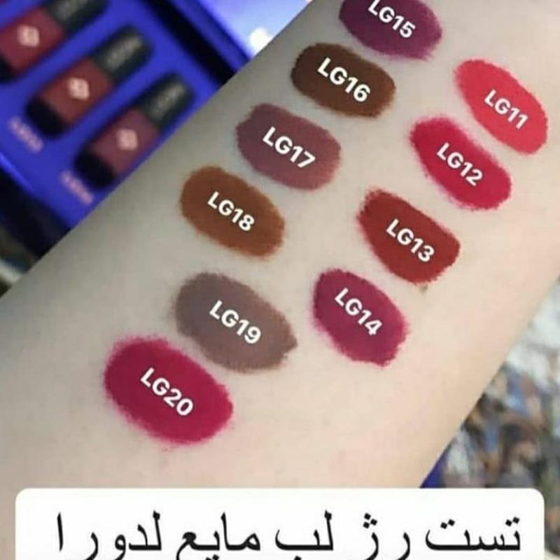 رژلب مایع نیمهمات کد LG20 لدورا