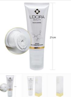 ژل شستشوی صورت ماساژوردار لدورا کر 200 میلی‌لیتر