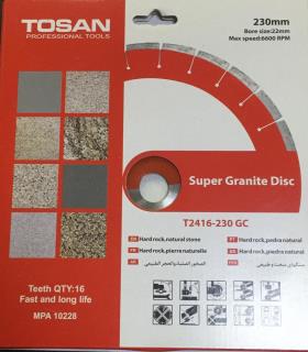 تیغ گرانیت بر توسن