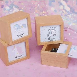 جعبه موزیکال کوکی طرح یونیکورن