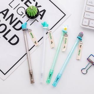 روان نویس فانتزی با لوله شفاف طرح کاکتوس