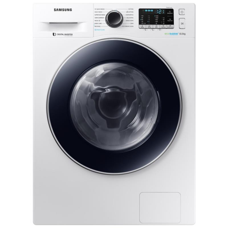ماشین لباسشویی سامسونگ مدل ww80j54E0BW