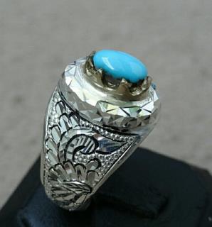 فیروزه عجمی نیشابوری رکاب دست ساز