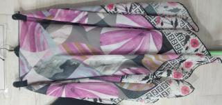 روسری دست دوز قواره بزرگ