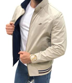 کاپشن مردانه دورو مارک جیپ سفید آبی