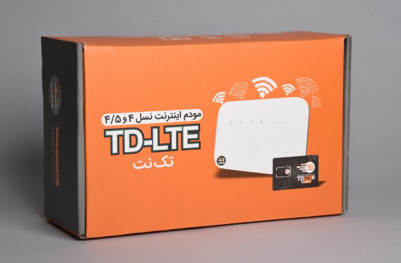 مودم بی سیم TD-LTE تک نت مدل 400Gig + B612 یکساله