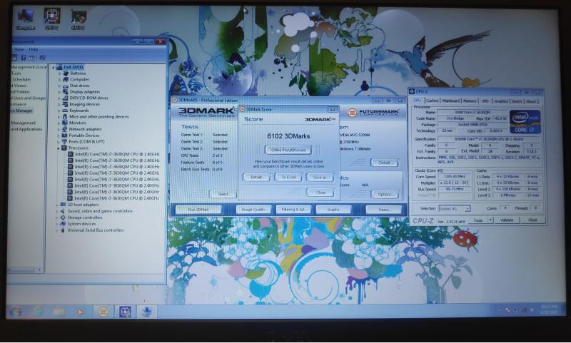 لپتاپ Core i7 چهار هستهای DELL