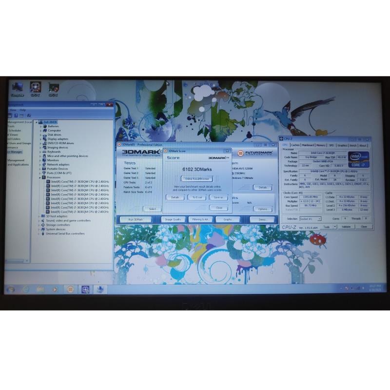لپتاپ Core i7 چهار هستهای DELL