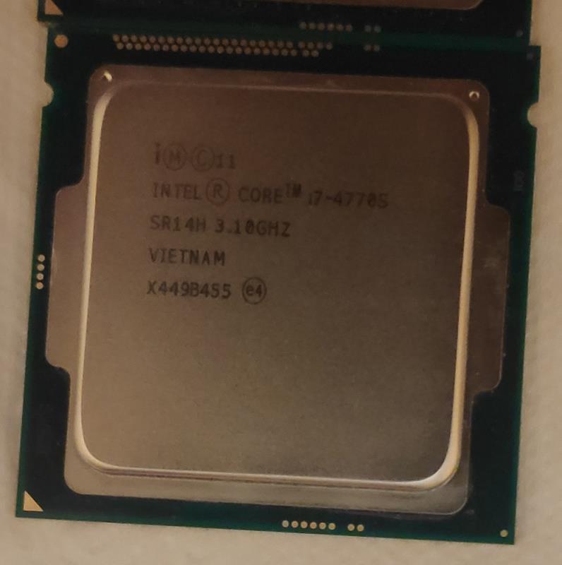 CPU Intel Core i7 4770S