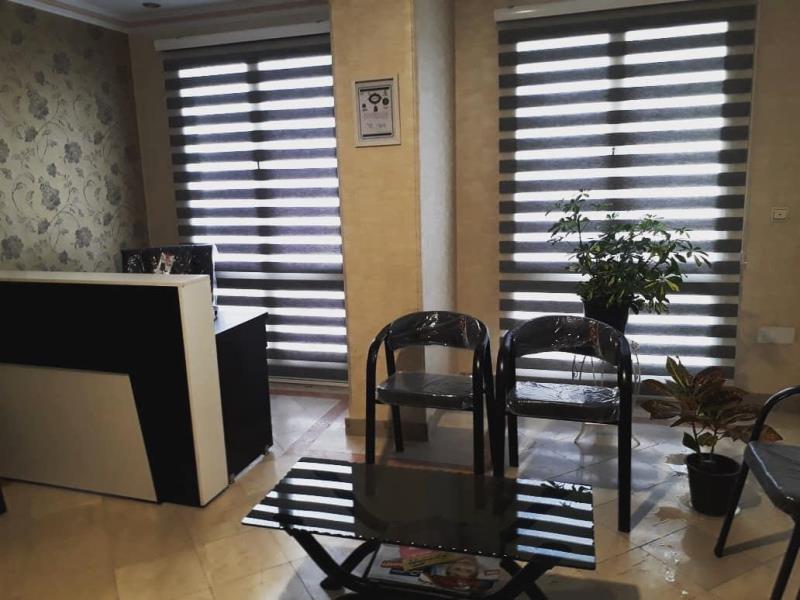 پرده زبرا طرح چوب یا بامبو
