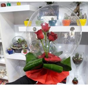 هدیه داخل بادکنک