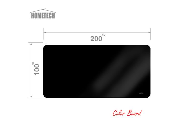 کالربرد شیشه ای مغناطیسی سوپر کلیر ۲۰۰x۱۰۰ سانتی‌متر