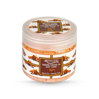 ژل اسكراب بدن حاوي عصاره دارچين ٢٠٠ ميل