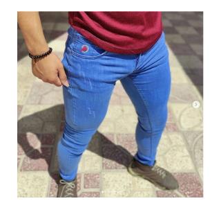 شلوار جین تمام کش پنبه یخی2