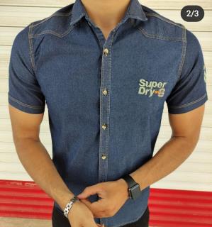 پیراهن جین کشی پارچه ترک