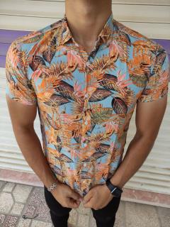 پیراهن هاوایی طرح جدید