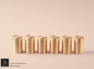 شمع استوانه متالیک کد ۷۰-۴۰