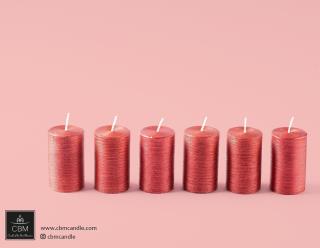 شمع استوانه متالیک کد ۷۰-۴۰