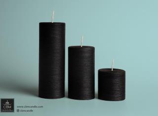 شمع استوانه متالیک ست ۵/۵