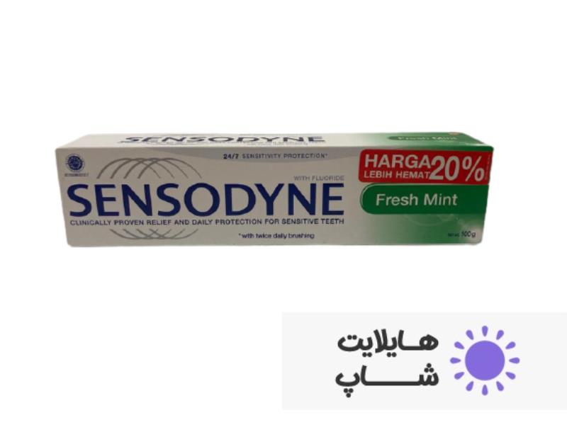 خمیر دندان سنسوداین اصل sensodyne fresh mint 100ml