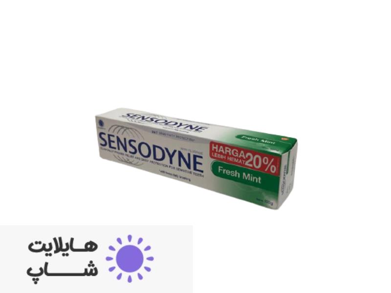 خمیر دندان سنسوداین اصل sensodyne fresh mint 100ml